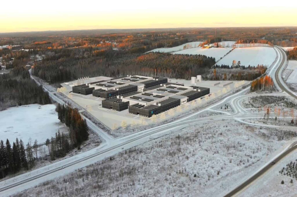 Finsk myndighet stoppar jorddumpning från datacenterbygge i S:t Michel