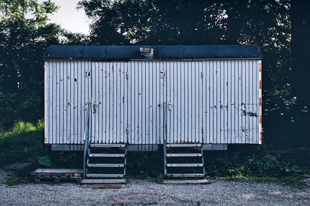 Stockbild inom företag: construction, trailer, industrial