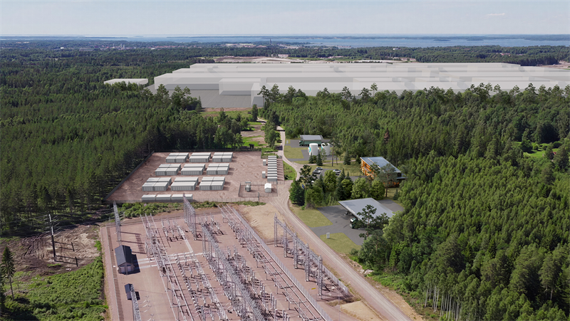 Volvo etablerar energipark med 70 MW kapacitet i Mariestad