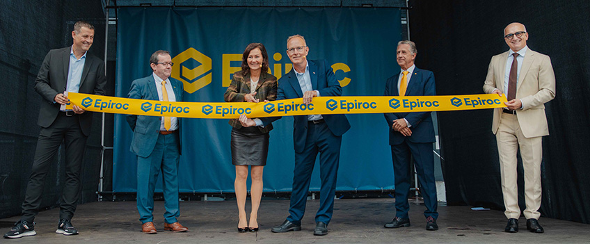 Epiroc inviger utbyggd fabrik för hydraulhammare i Kalmar