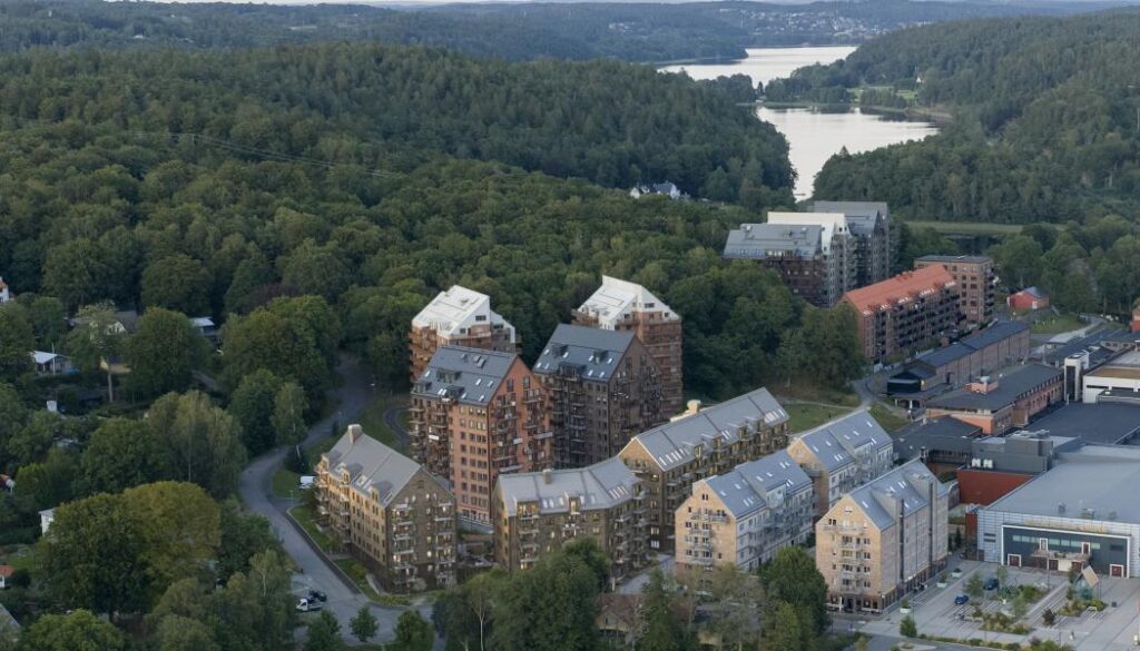 OBOS inleder byggstart för Brf Ateljé med 62 bostadsrätter i Mölnlycke Fabriker